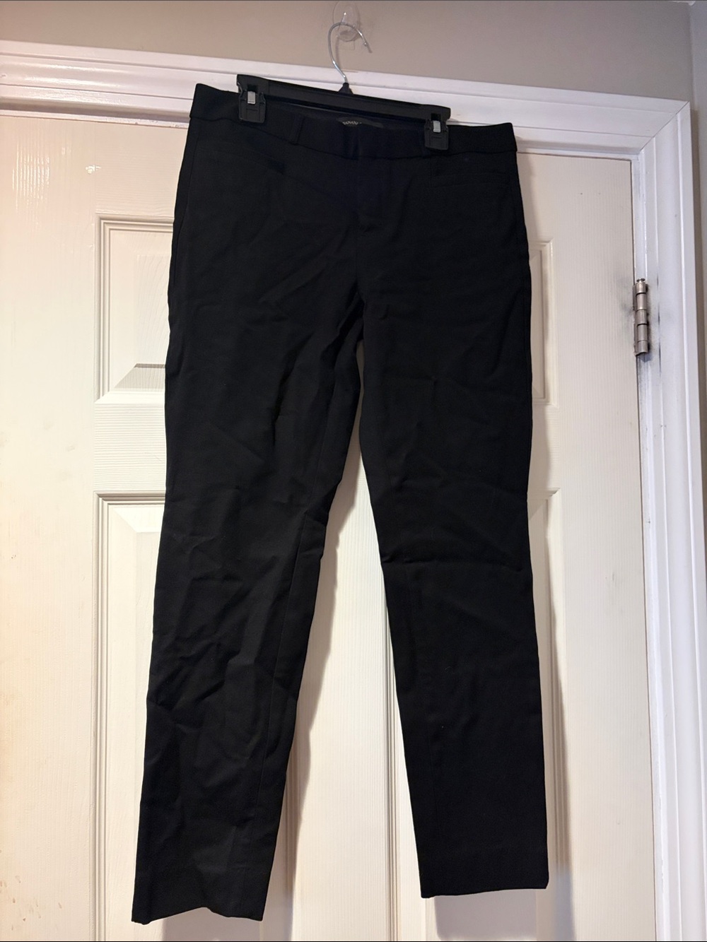 Banana Republic Sloan Curvy Fit Trousers in Black 2